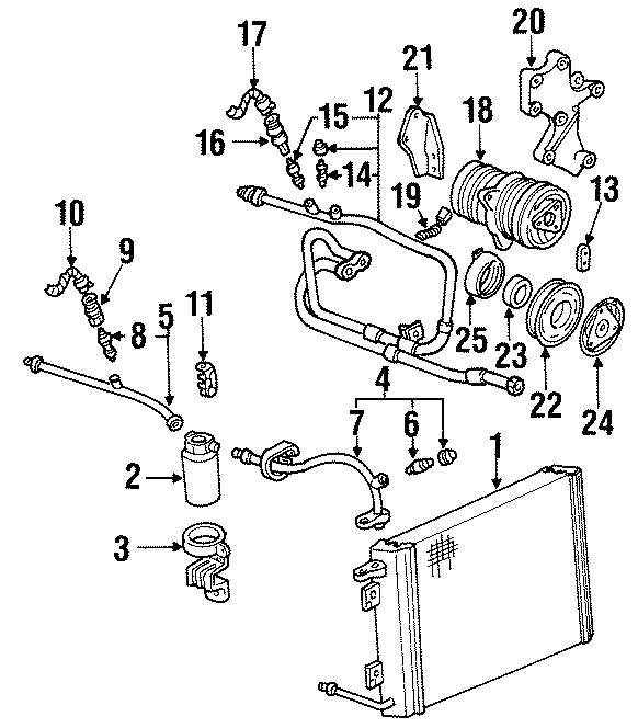 18AIR CONDITIONER & HEATER. COMPRESSOR & LINES. CONDENSER.https://images.simplepart.com/images/parts/motor/fullsize/FC93130.png