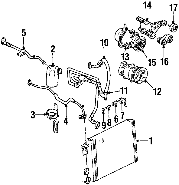 7AIR CONDITIONER & HEATER. COMPRESSOR & LINES. CONDENSER.https://images.simplepart.com/images/parts/motor/fullsize/FC93131.png