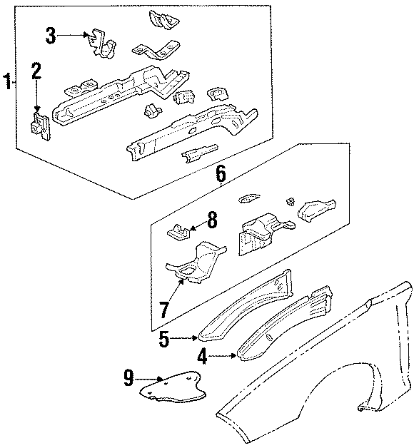 7FENDER. STRUCTURAL COMPONENTS & RAILS.https://images.simplepart.com/images/parts/motor/fullsize/FC93180.png