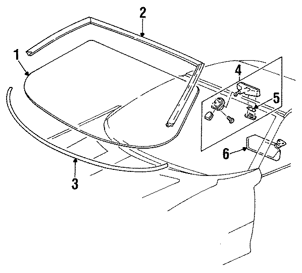 6WINDSHIELD. GLASS.https://images.simplepart.com/images/parts/motor/fullsize/FC93340.png