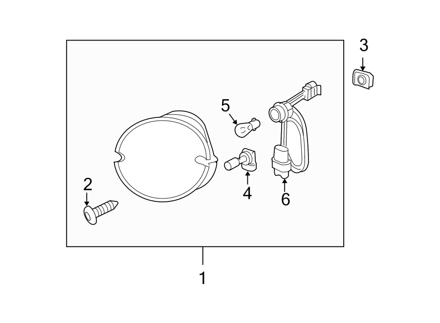 Diagram FRONT LAMPS. FOG & SIGNAL LAMPS. for your 2003 GMC Sierra 2500 HD 6.6L Duramax V8 DIESEL A/T RWD SLE Standard Cab Pickup 