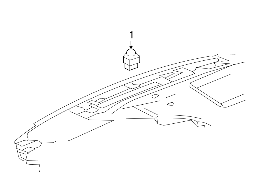 Diagram DAYTIME RUNNING LAMP COMPONENTS. for your 2020 Chevrolet Spark   