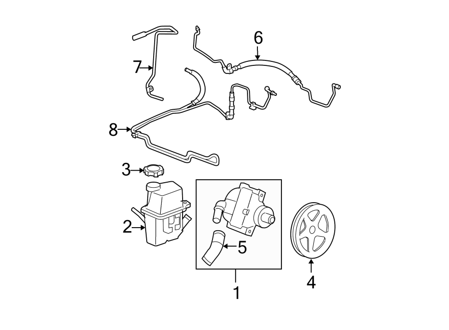 2STEERING GEAR & LINKAGE. PUMP & HOSES.https://images.simplepart.com/images/parts/motor/fullsize/FD04238.png