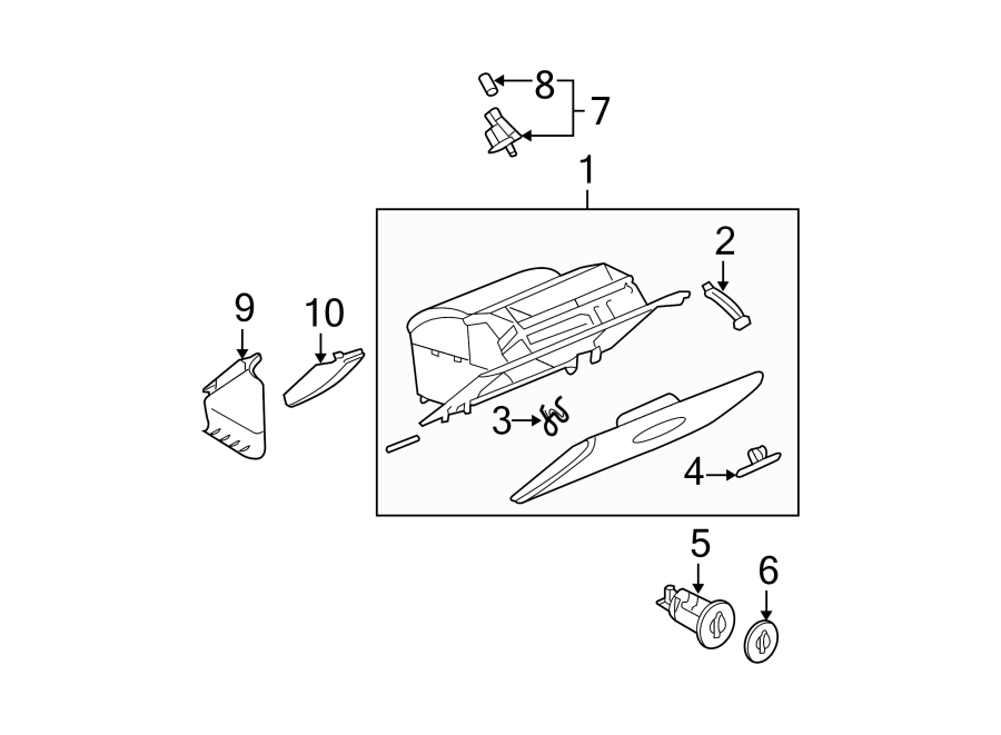 5INSTRUMENT PANEL. GLOVE BOX.https://images.simplepart.com/images/parts/motor/fullsize/FD04300.png