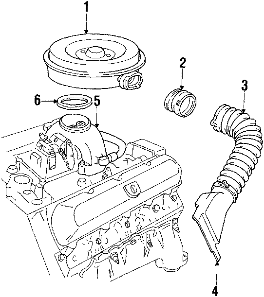 Diagram AIR INLET. for your 2018 Chevrolet Spark 1.4L Ecotec CVT ACTIV Hatchback 