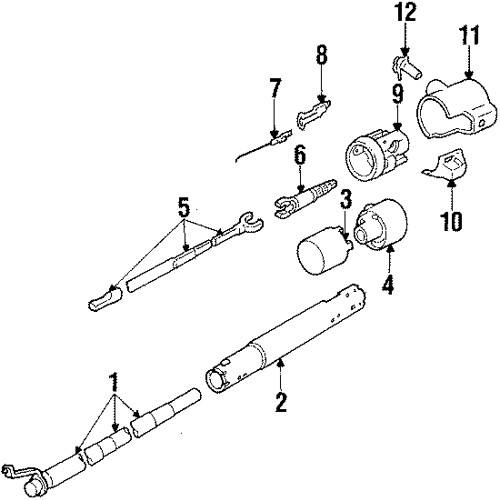 7STEERING COLUMN ASSEMBLY.https://images.simplepart.com/images/parts/motor/fullsize/FD1097.png