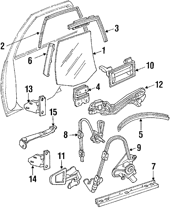 10REAR DOOR. GLASS & HARDWARE.https://images.simplepart.com/images/parts/motor/fullsize/FD88115.png