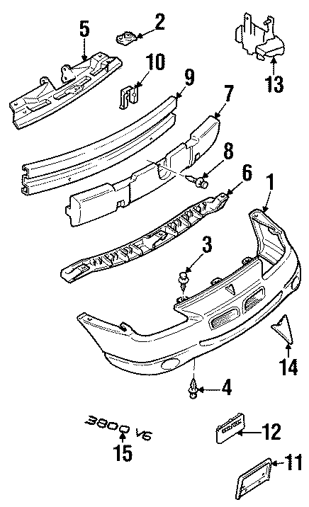 15FRONT BUMPER. BUMPER & COMPONENTS.https://images.simplepart.com/images/parts/motor/fullsize/FD97035.png