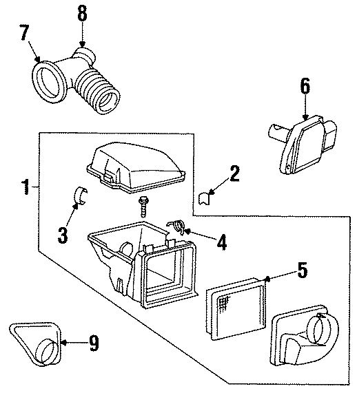 9ENGINE / TRANSAXLE. AIR INTAKE.https://images.simplepart.com/images/parts/motor/fullsize/FD97280.png