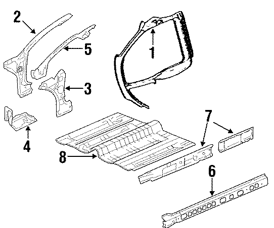 3PILLARS. ROCKER & FLOOR. HINGE PILLAR. UNISIDE.https://images.simplepart.com/images/parts/motor/fullsize/FD97680.png