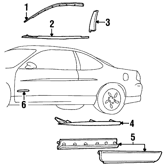 6EXTERIOR TRIM.https://images.simplepart.com/images/parts/motor/fullsize/FD97715.png