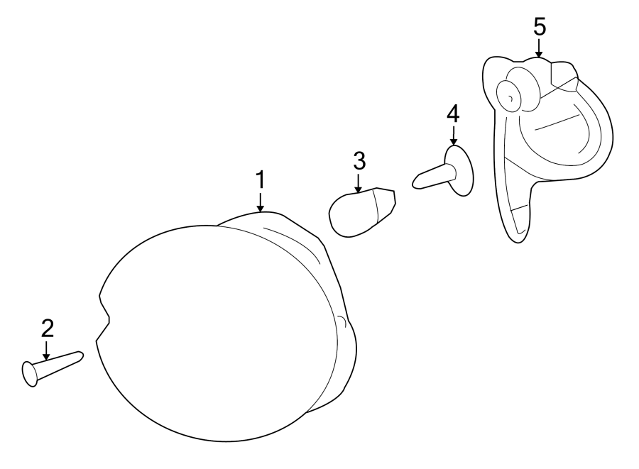 Diagram FRONT LAMPS. PARK & SIGNAL LAMPS. for your 2016 Chevrolet Spark 1.4L Ecotec CVT LS Hatchback 