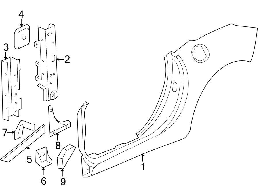 3PILLARS. ROCKER & FLOOR. HINGE PILLAR. UNISIDE.https://images.simplepart.com/images/parts/motor/fullsize/FG06320.png