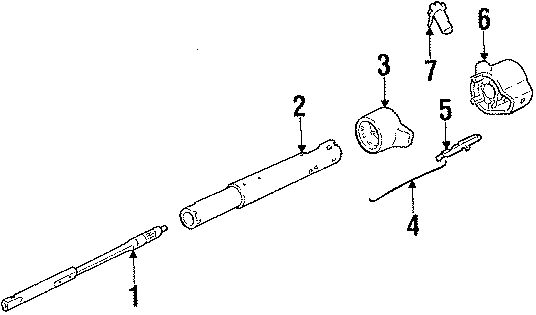 Diagram STEERING COLUMN & WHEEL. for your 2017 Chevrolet Spark 1.4L Ecotec M/T LT Hatchback 