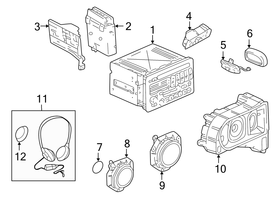 1INSTRUMENT PANEL. SOUND SYSTEM.https://images.simplepart.com/images/parts/motor/fullsize/FJ01295.png