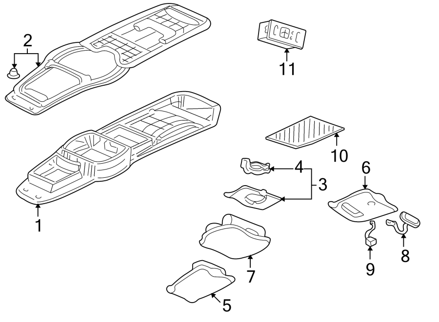 9OVERHEAD CONSOLE.https://images.simplepart.com/images/parts/motor/fullsize/FJ01310.png