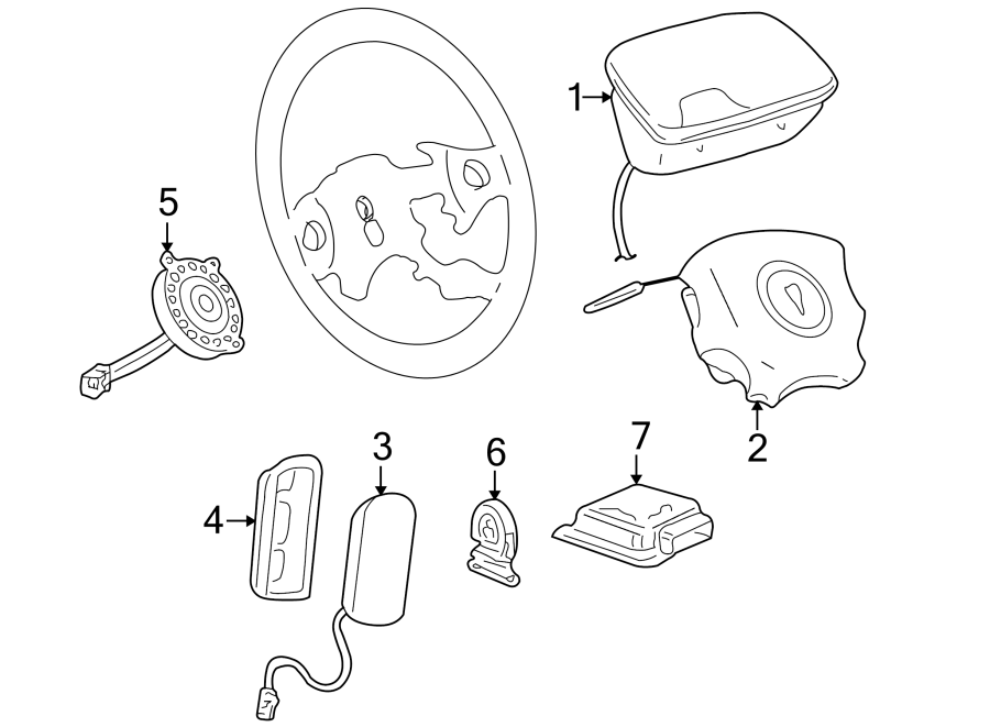 3RESTRAINT SYSTEMS. AIR BAG COMPONENTS.https://images.simplepart.com/images/parts/motor/fullsize/FJ01315.png