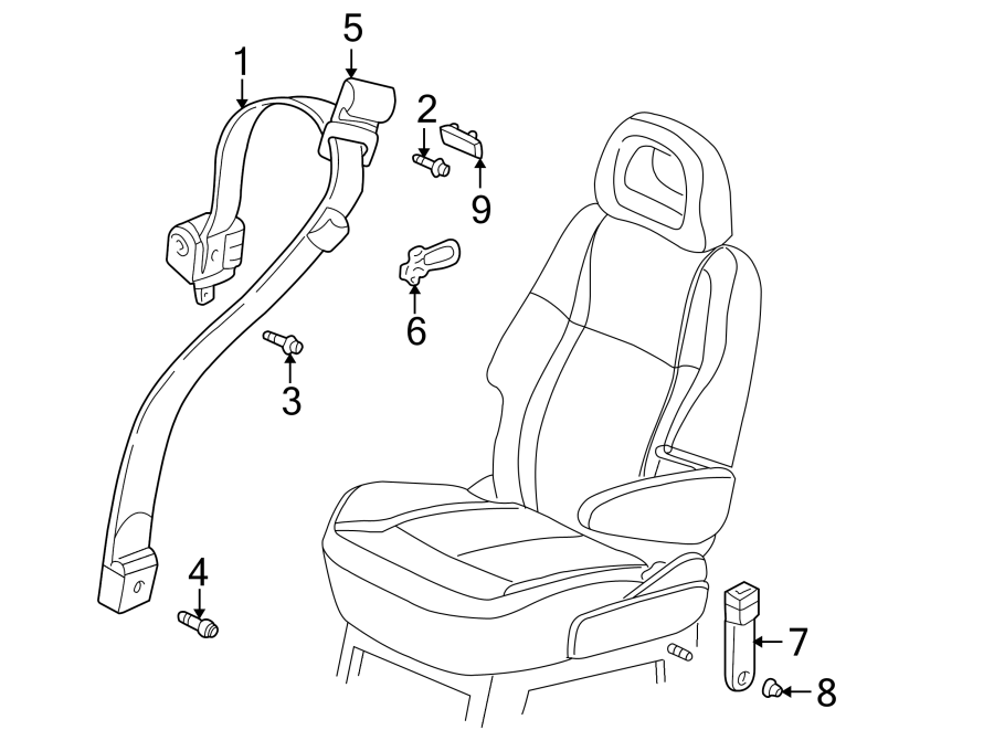 3RESTRAINT SYSTEMS. REAR SEAT BELTS.https://images.simplepart.com/images/parts/motor/fullsize/FJ01330.png