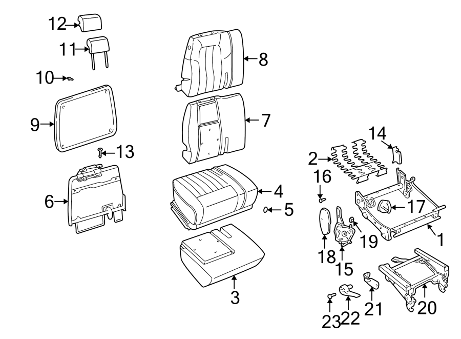 15SEATS & TRACKS. REAR SEAT COMPONENTS.https://images.simplepart.com/images/parts/motor/fullsize/FJ01340.png