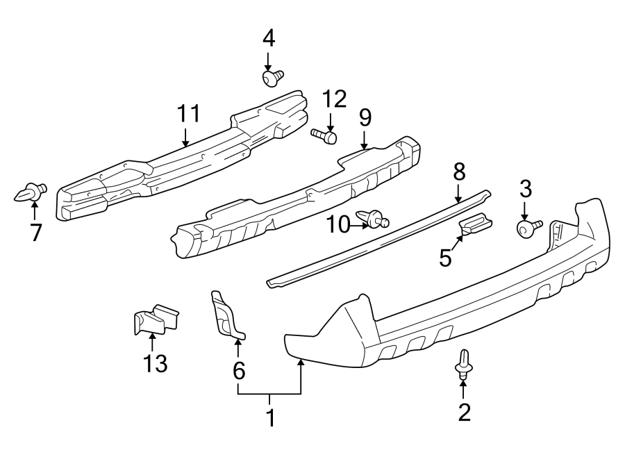 3REAR BUMPER. BUMPER & COMPONENTS.https://images.simplepart.com/images/parts/motor/fullsize/FJ01610.png