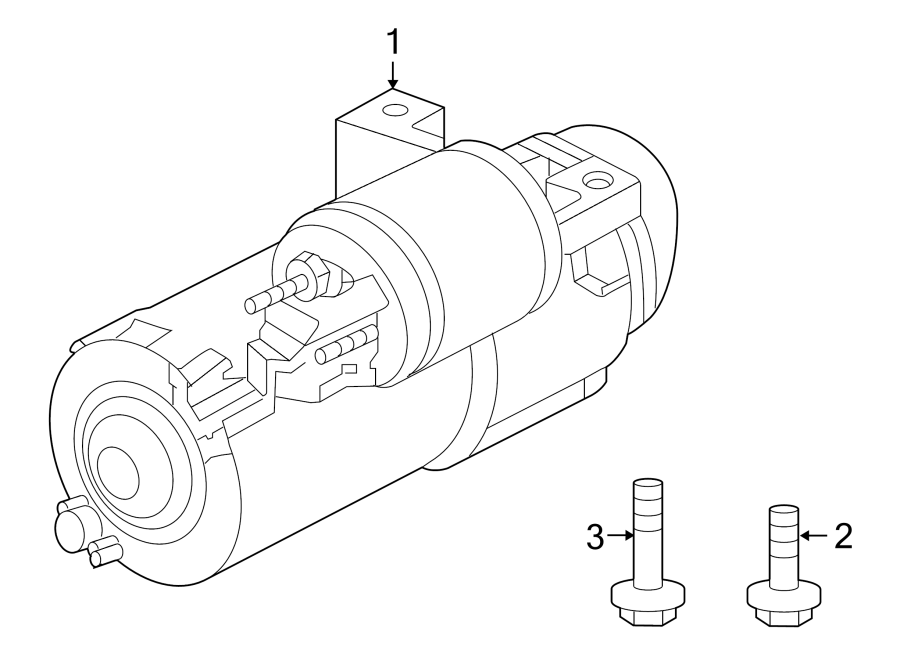 Diagram STARTER. for your Pontiac Torrent  