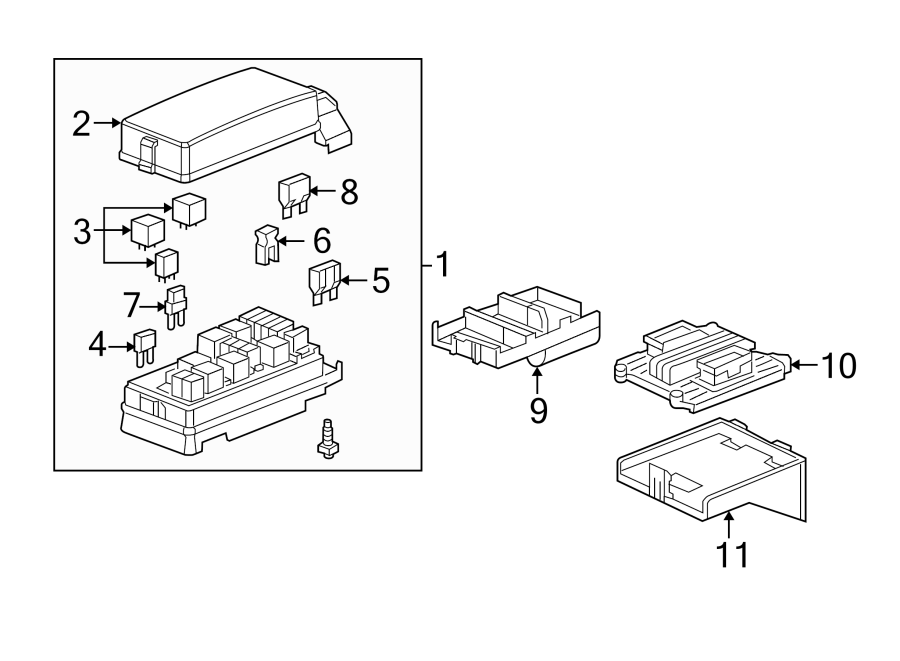 ELECTRICAL COMPONENTS. Diagram