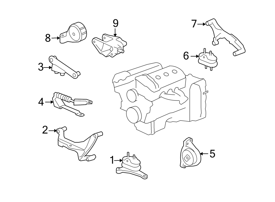 1ENGINE / TRANSAXLE. ENGINE & TRANS MOUNTING.https://images.simplepart.com/images/parts/motor/fullsize/FJ06161.png