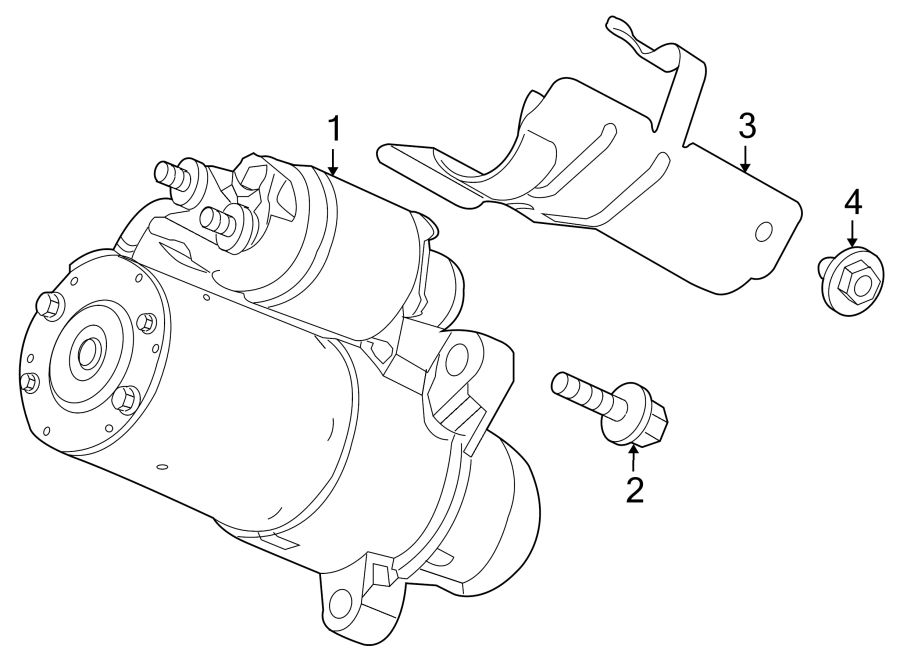 Diagram STARTER. for your Chevrolet Silverado 1500  