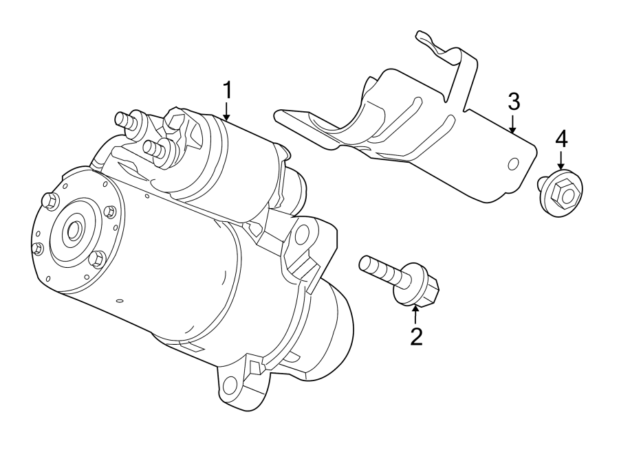 Diagram STARTER. for your Chevrolet Silverado 1500  