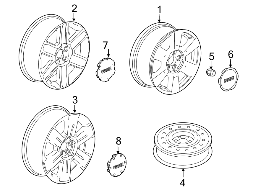 WHEELS. COVERS & TRIM.