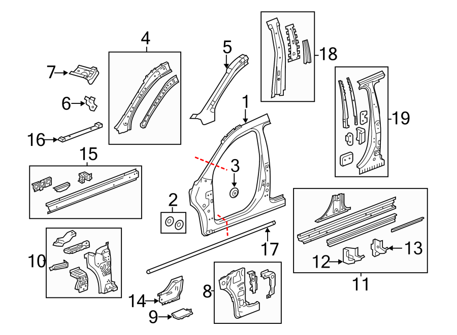 9PILLARS. ROCKER & FLOOR. CENTER PILLAR. HINGE PILLAR. UNISIDE.https://images.simplepart.com/images/parts/motor/fullsize/FJ10485.png