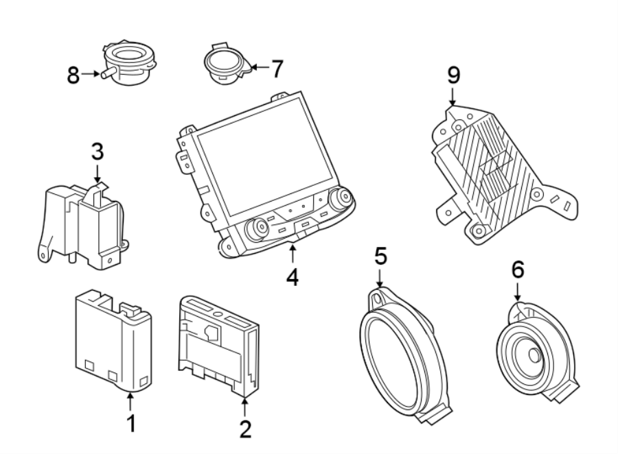 7INSTRUMENT PANEL. SOUND SYSTEM.https://images.simplepart.com/images/parts/motor/fullsize/FJ18540.png