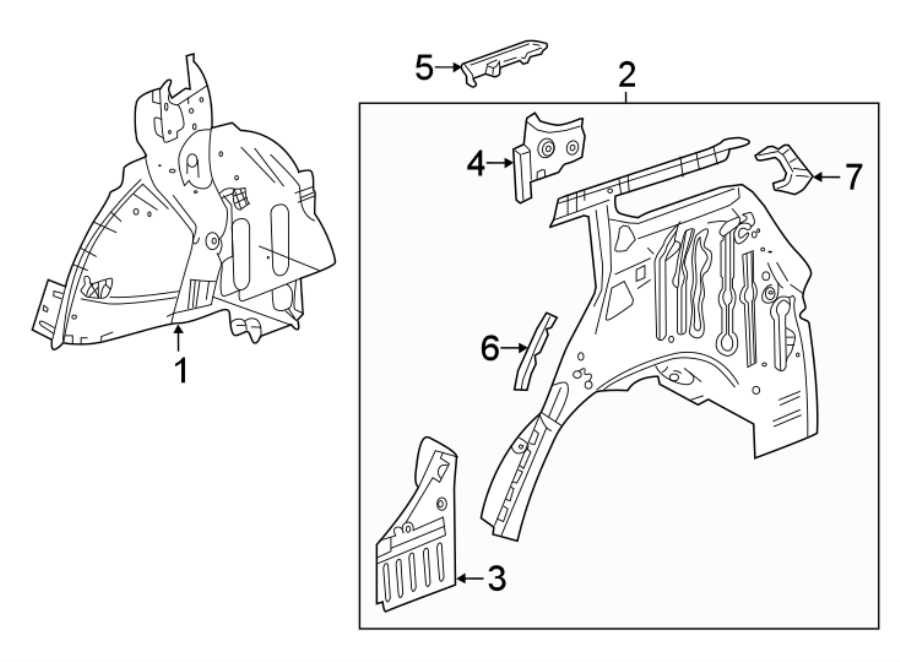 7QUARTER PANEL. INNER STRUCTURE.https://images.simplepart.com/images/parts/motor/fullsize/FJ18740.png