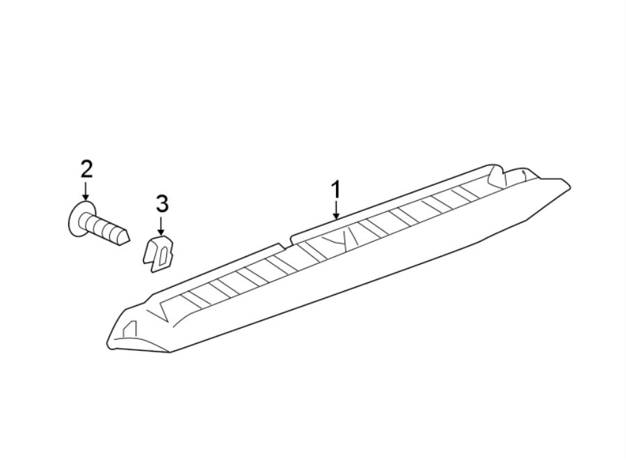 REAR LAMPS. HIGH MOUNTED STOP LAMP. Diagram