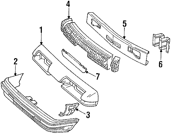 7FRONT BUMPER. BUMPER & COMPONENTS.https://images.simplepart.com/images/parts/motor/fullsize/FK88025.png