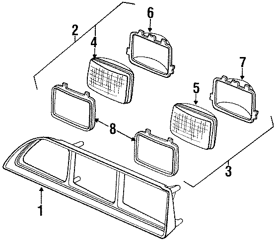 3FRONT LAMPS. HEADLAMP COMPONENTS.https://images.simplepart.com/images/parts/motor/fullsize/FK88030.png