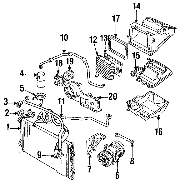 17AIR CONDITIONER & HEATER. COMPRESSOR & LINES. CONDENSER.https://images.simplepart.com/images/parts/motor/fullsize/FK88078.png