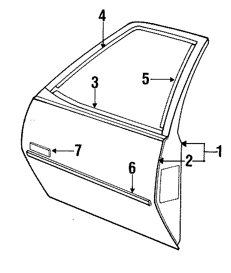 3FRONT DOOR. DOOR & COMPONENTS. EXTERIOR TRIM.https://images.simplepart.com/images/parts/motor/fullsize/FK88220.png