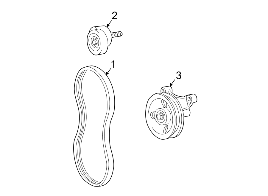 Diagram BELTS & PULLEYS. for your 2017 Chevrolet Camaro  SS Convertible 