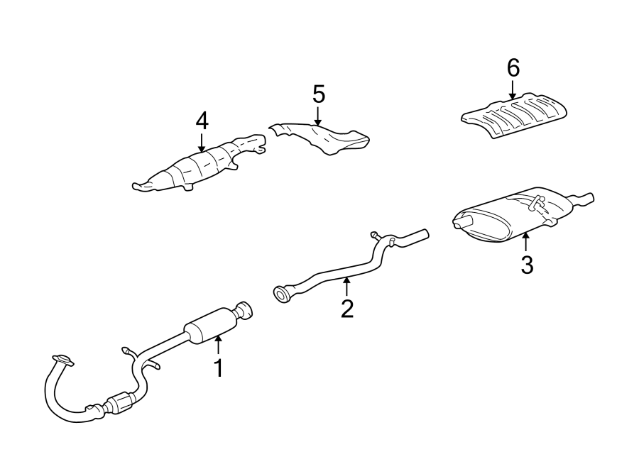 3EXHAUST SYSTEM. EXHAUST COMPONENTS.https://images.simplepart.com/images/parts/motor/fullsize/FK95205.png