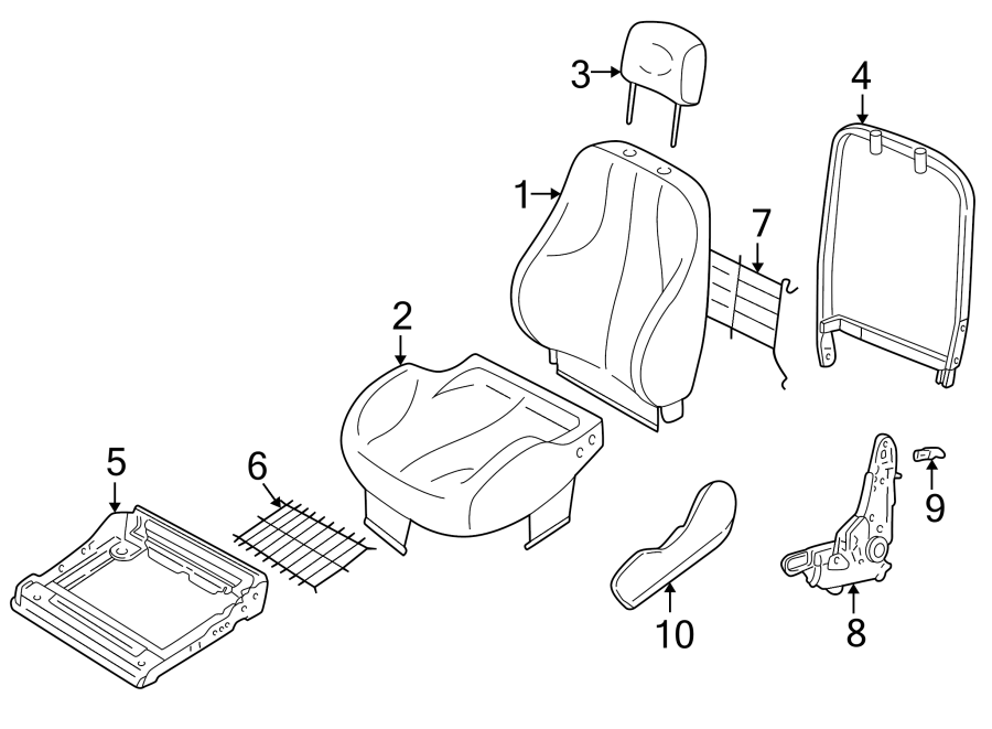 7SEATS & TRACKS. FRONT SEAT COMPONENTS.https://images.simplepart.com/images/parts/motor/fullsize/FK95420.png