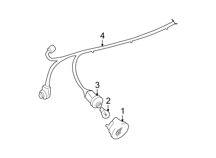 Diagram REAR LAMPS. BACKUP LAMPS. for your 2006 GMC Sierra 2500 HD 6.6L Duramax V8 DIESEL A/T 4WD SLE Standard Cab Pickup 