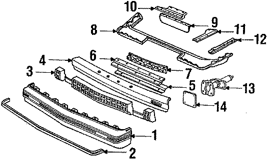 9FRONT BUMPER. BUMPER & COMPONENTS.https://images.simplepart.com/images/parts/motor/fullsize/FL2016.png