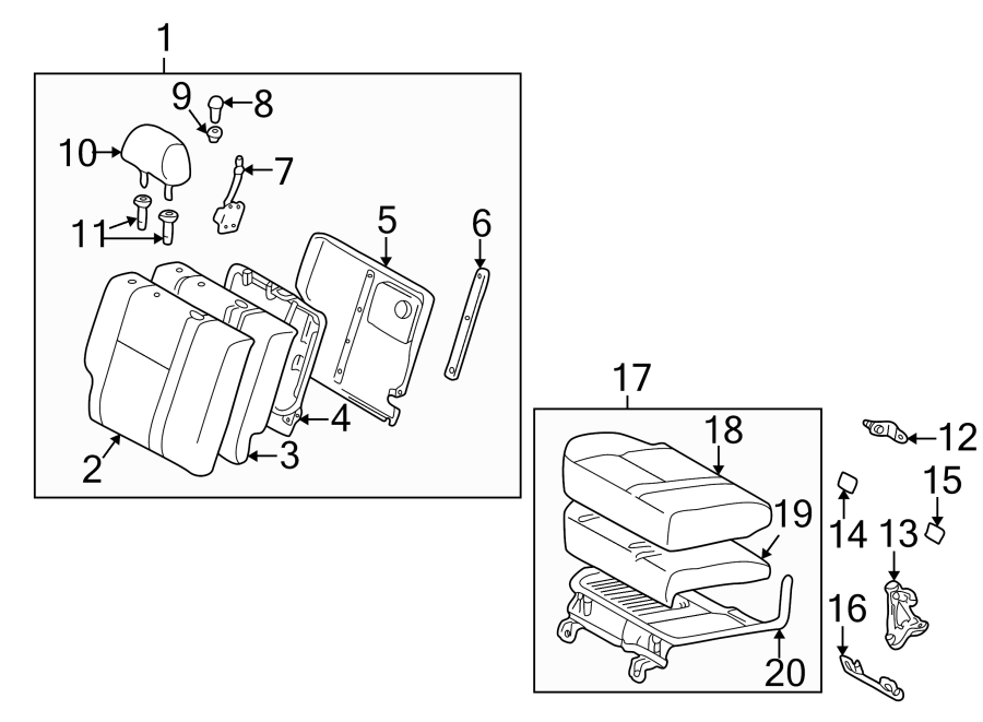 5SEATS & TRACKS. REAR SEAT COMPONENTS.https://images.simplepart.com/images/parts/motor/fullsize/FM03365.png