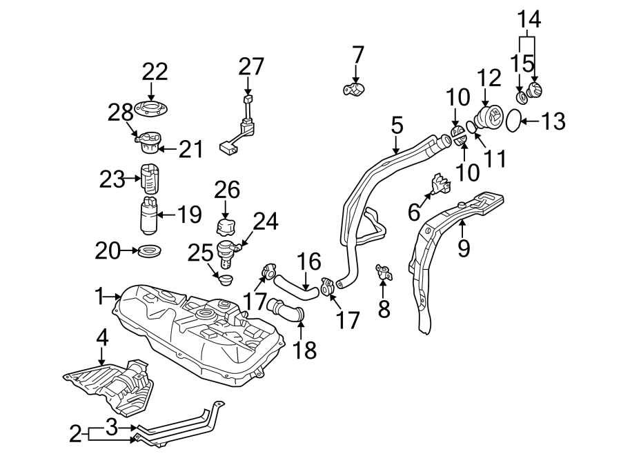 FUEL SYSTEM COMPONENTS.