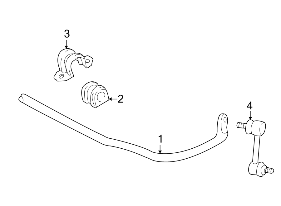 Diagram REAR SUSPENSION. STABILIZER BAR & COMPONENTS. for your 2012 GMC Sierra 2500 HD 6.6L Duramax V8 DIESEL A/T 4WD SLT Crew Cab Pickup Fleetside 