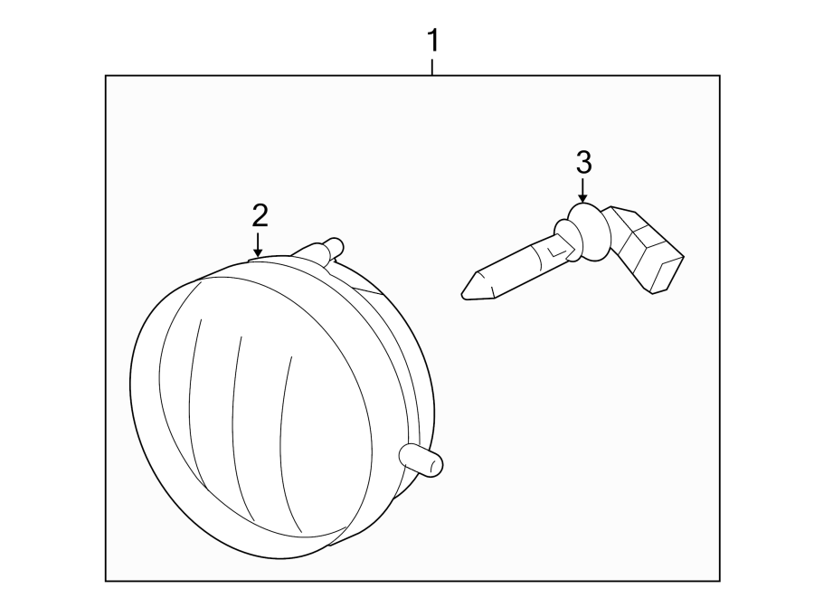 Diagram FRONT LAMPS. FOG LAMPS. for your 2018 Chevrolet Spark  ACTIV Hatchback 