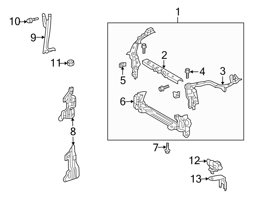 8RADIATOR SUPPORT.https://images.simplepart.com/images/parts/motor/fullsize/FM09030.png