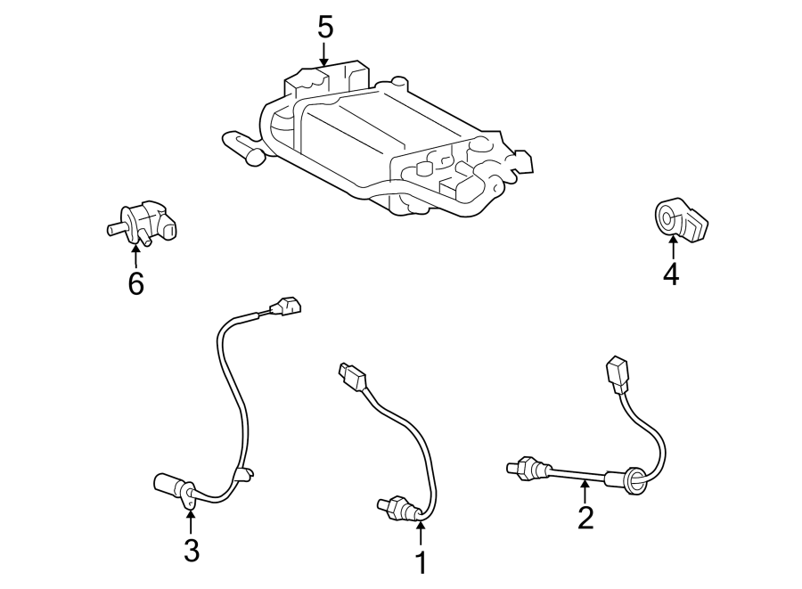 5EMISSION SYSTEM. EMISSION COMPONENTS.https://images.simplepart.com/images/parts/motor/fullsize/FM09205.png