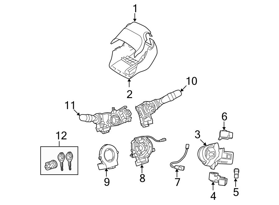 10STEERING COLUMN. SHROUD. SWITCHES & LEVERS.https://images.simplepart.com/images/parts/motor/fullsize/FM09285.png